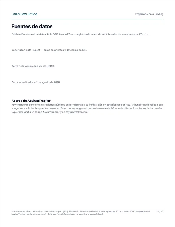 Fuentes de datos